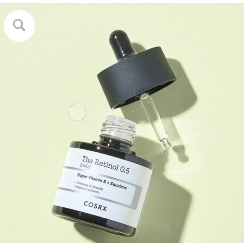 Cosrx The Retinol Sérum Rétinol Pur Hautement Concentré à 0.5 % Peau Jeune et Éclatant 20 ml