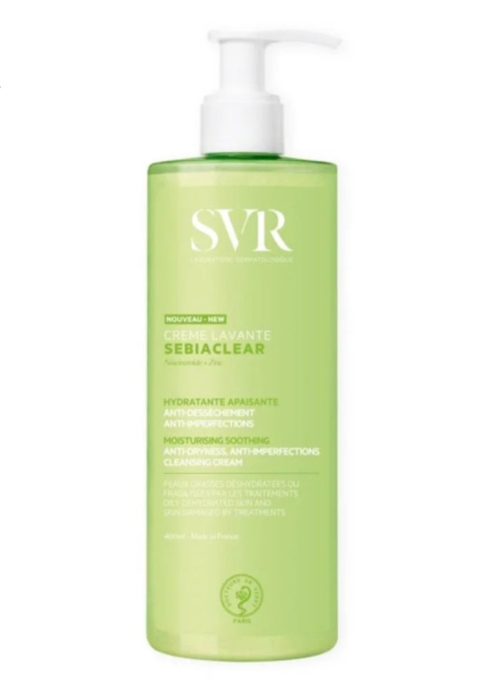 Svr Sebiaclear Crème Lavante Anti Imperfections Sans Parfum 400 ml