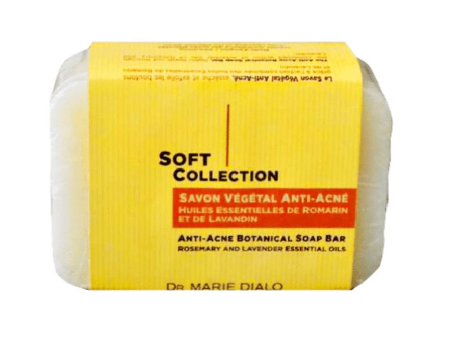 Dr Marie Diallo Laboratoires SAVON VEGETAL ANTI ACNE 150g : Boutons Points noirs