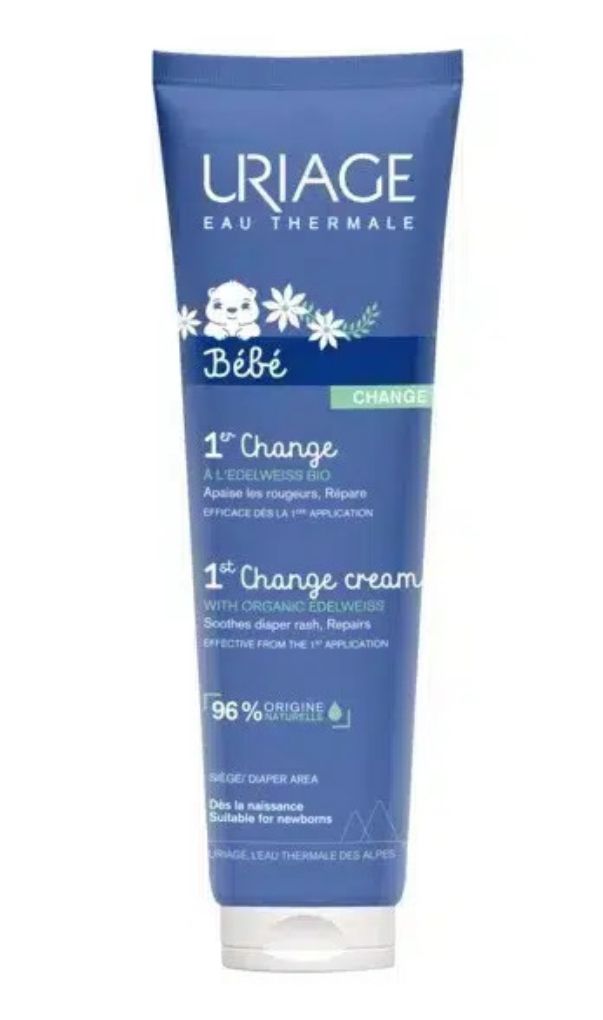 Uriage Bébé 1ER Crème Change Apaisante – Prévention ET Soins des Rougeurs Et des irritations 100 ml