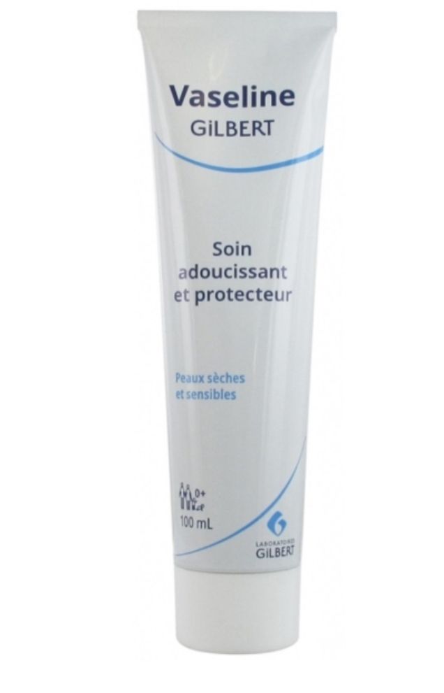 Gilbert Vaseline Soin Adoucissant et Protecteur Peau Sèche 100 ml Sans emballage