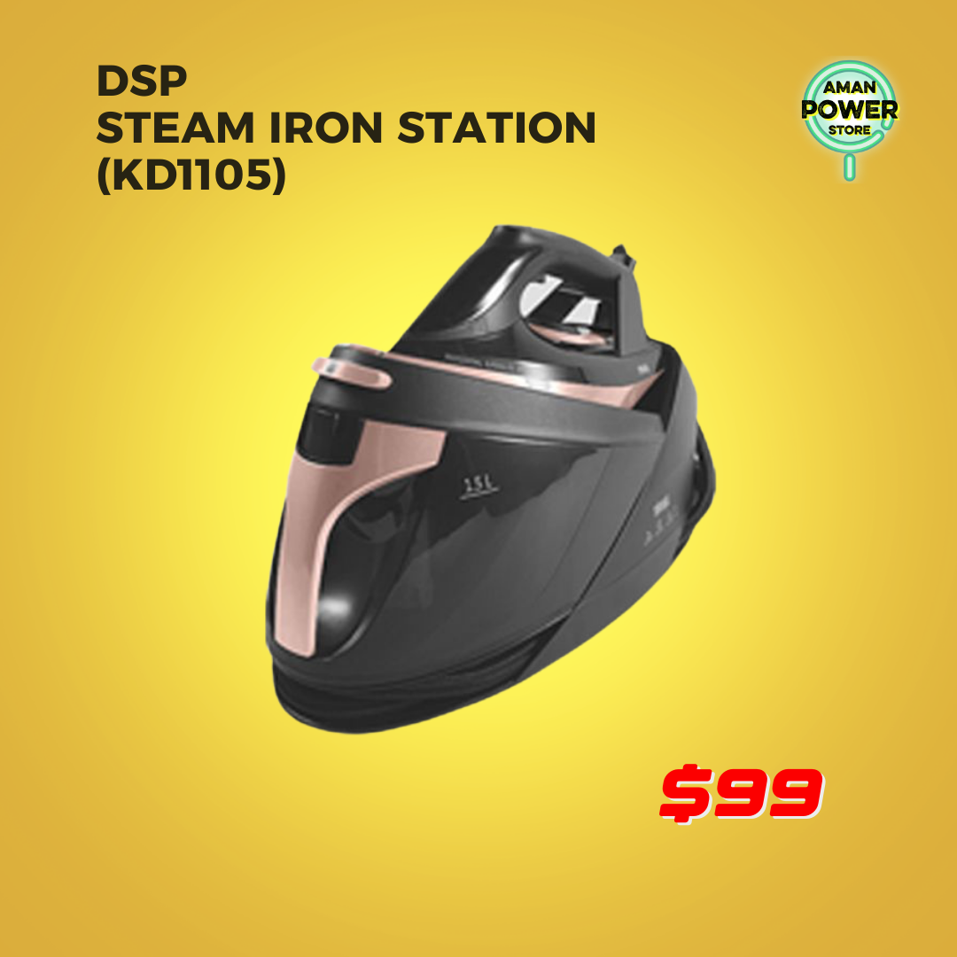 DSP STEAM IRON STATION (KD1105)