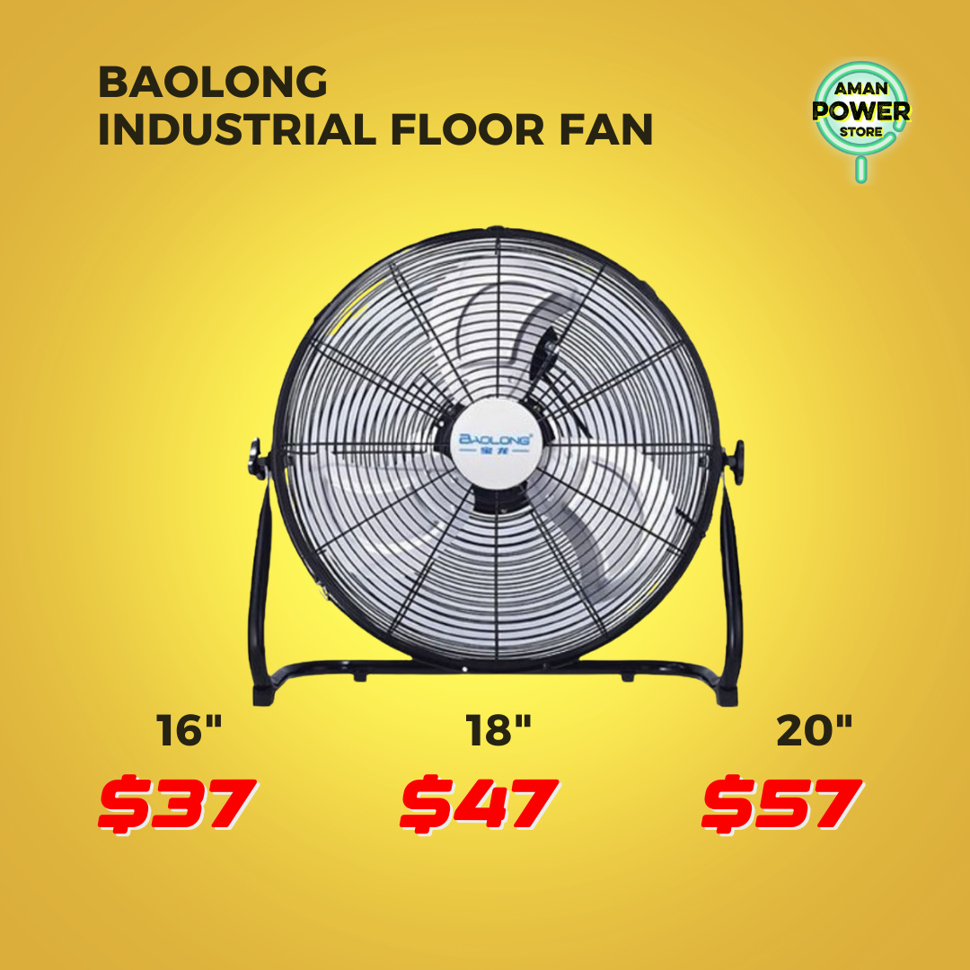 BAOLONG INDUSTRIAL FLOOR FAN