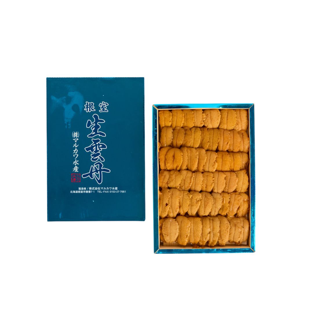 (Hokkaido, 北海道) 250g '蓝 Marukawa マルカワ花箱' Bafun Uni