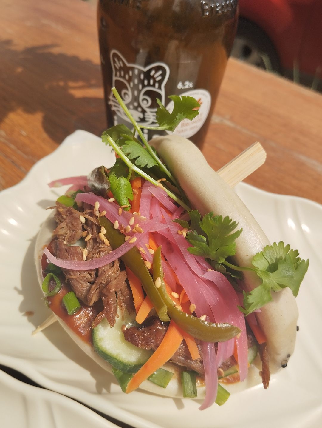 Bao du moment : confit de Ribs de bœuf 💕
