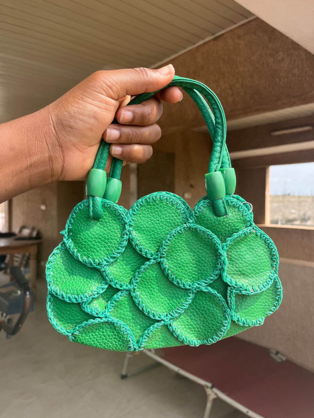 Mini sac bloom vert 💚