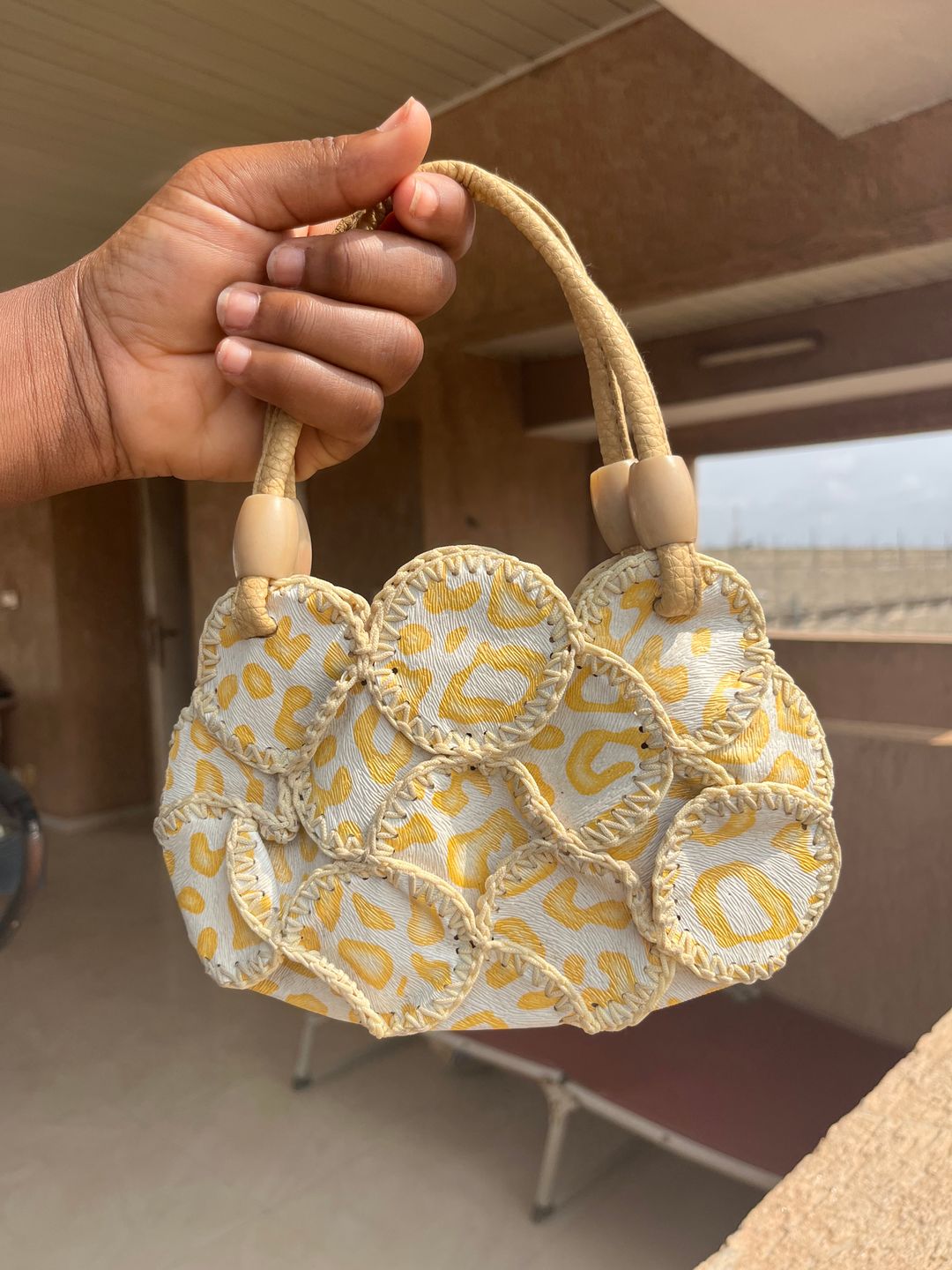 Mini sac bloom jaune 💛