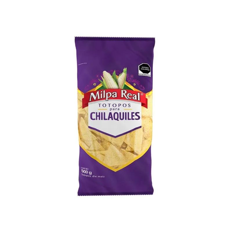 Totopos Chilaquiles Milpa Real 500 Gr.