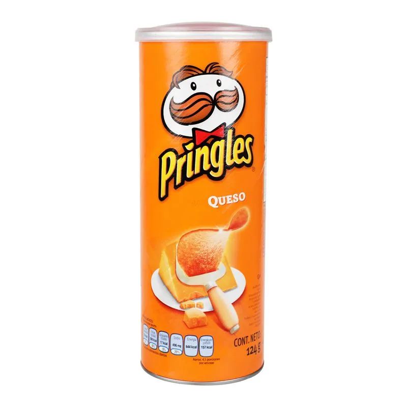 Papas Queso Pringles 124 Gr.