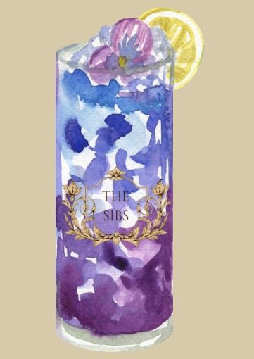 Butterfly pea lemonade