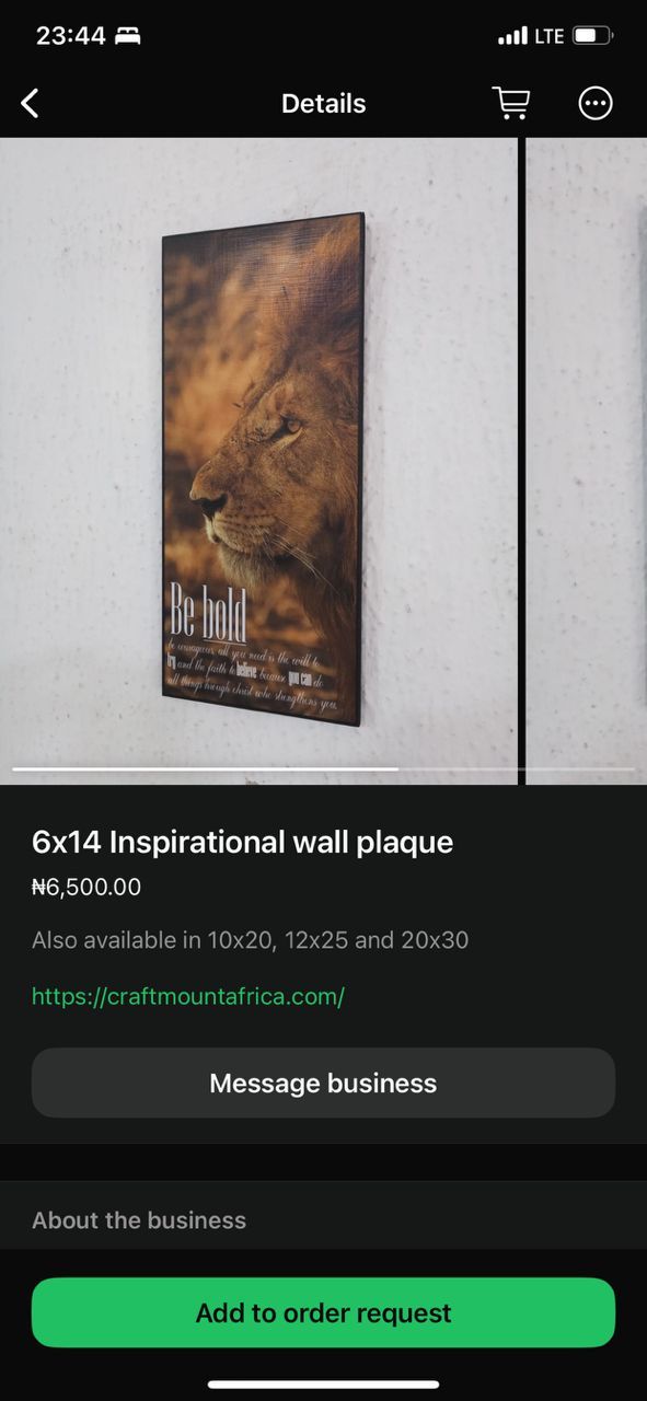 Inspirational Wall Plaque