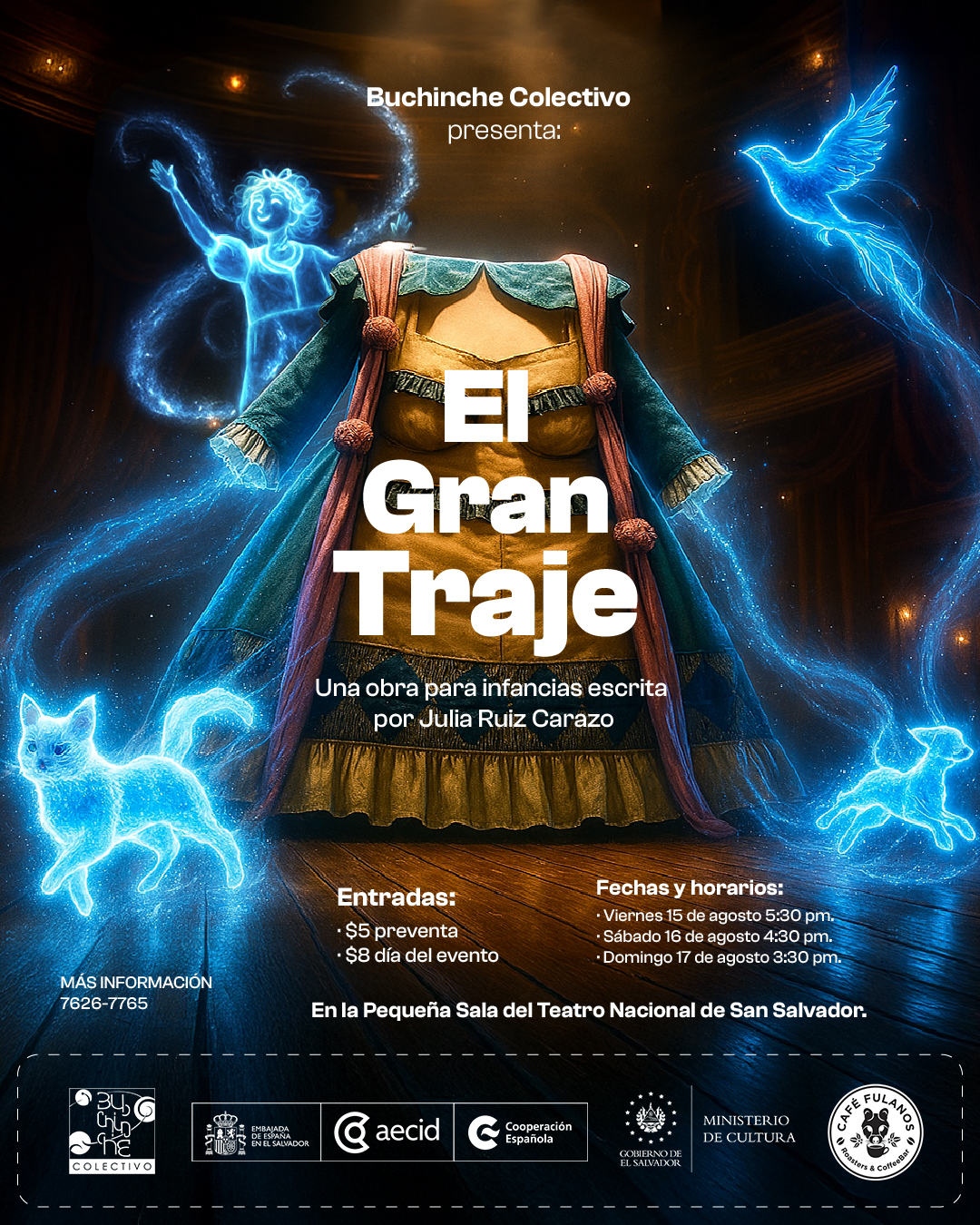 El Gran Traje, Sábado 16 de agosto, 4:30 PM