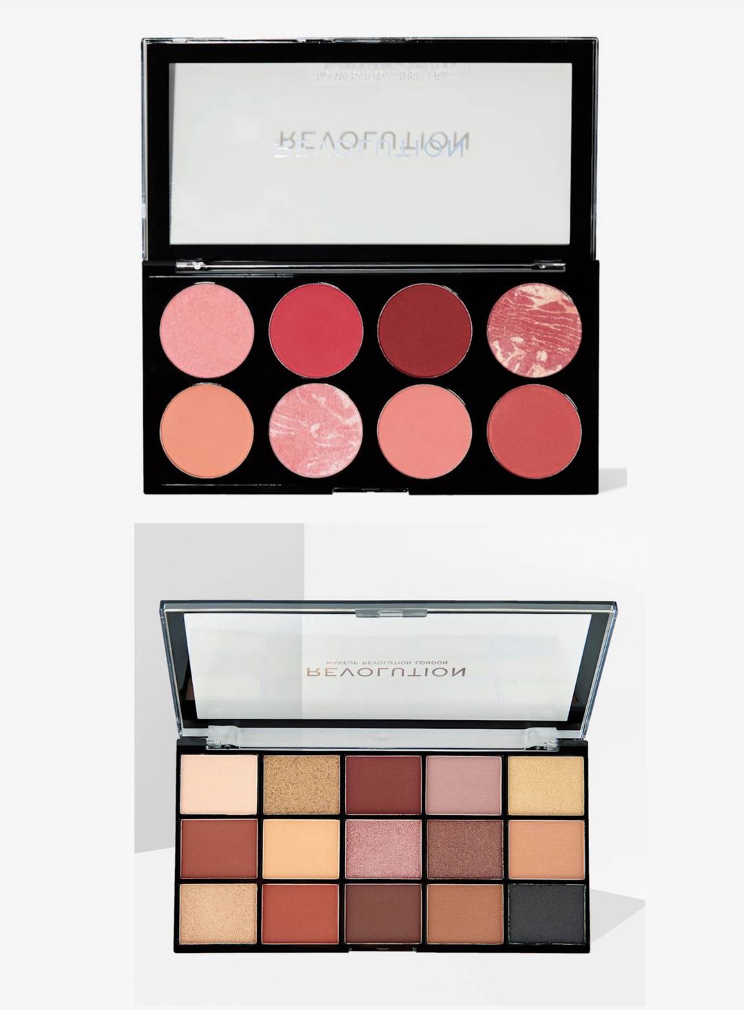 Revolution Blusher Palette & Eyeshadow Palette 