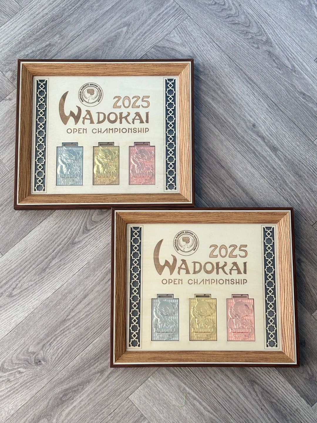 WDKOC 2025 Medal Frame Display