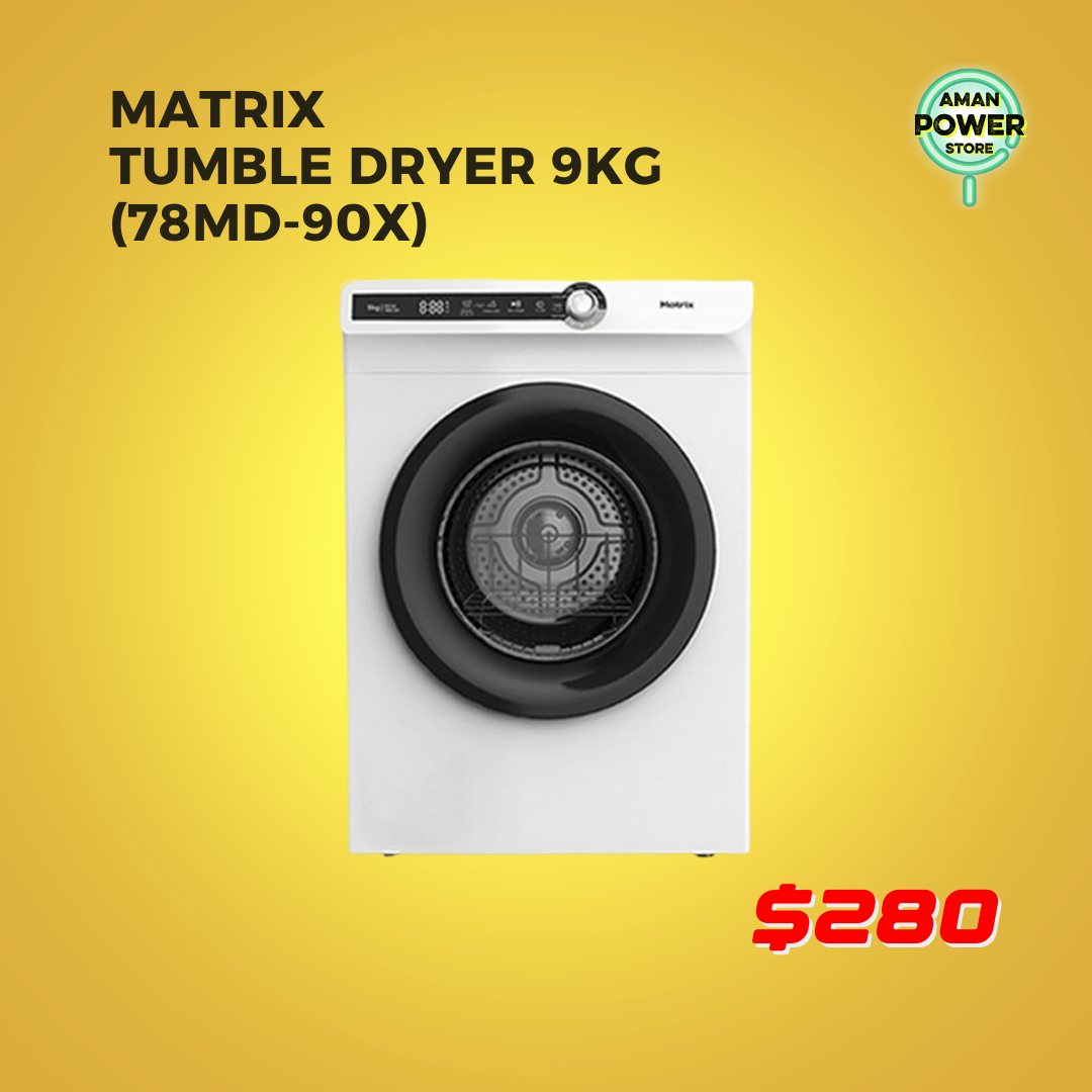 MATRIX TUMBLE DRYER 9KG (78MD-90X)