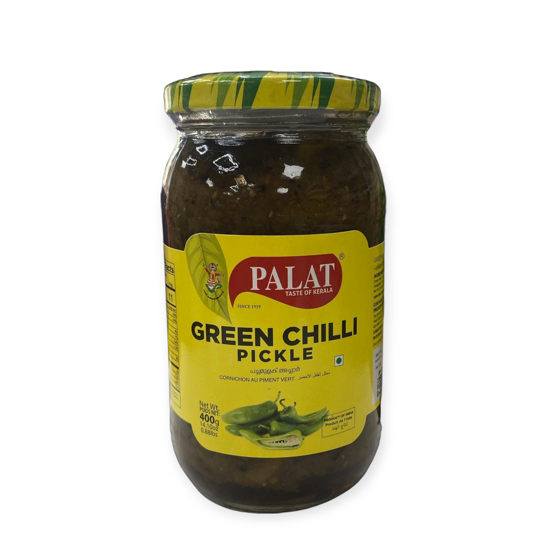 Palat Green Chilli Pickle 400Gm