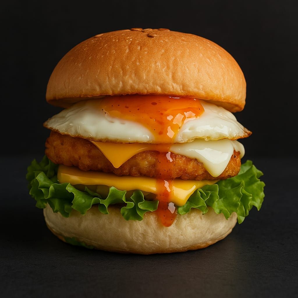 Eggsplosion Burger