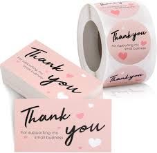 Thank You Cards & Stickers