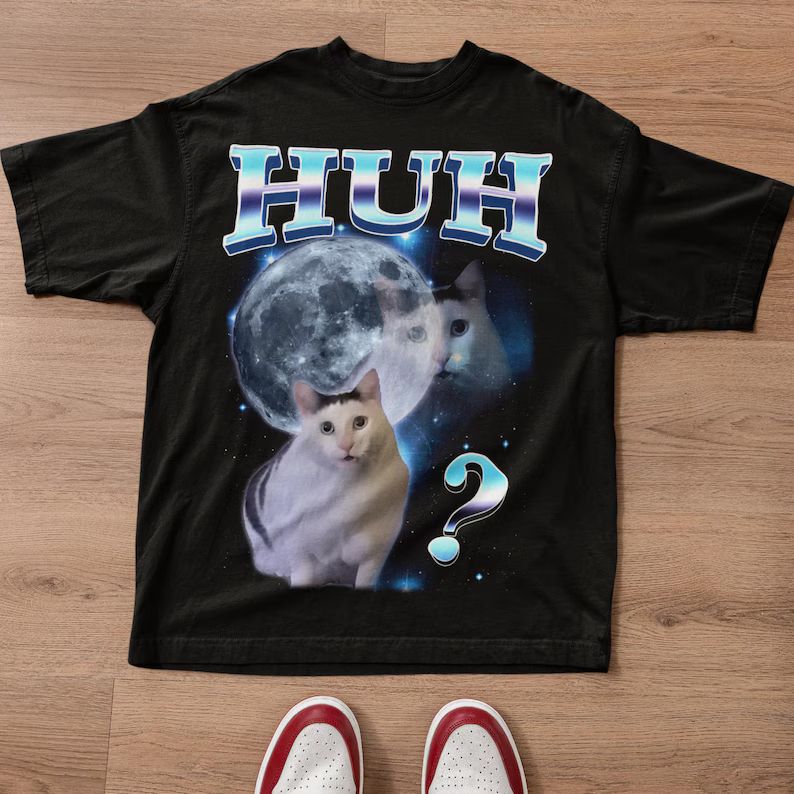 HUH Funny Dank Cat Meme