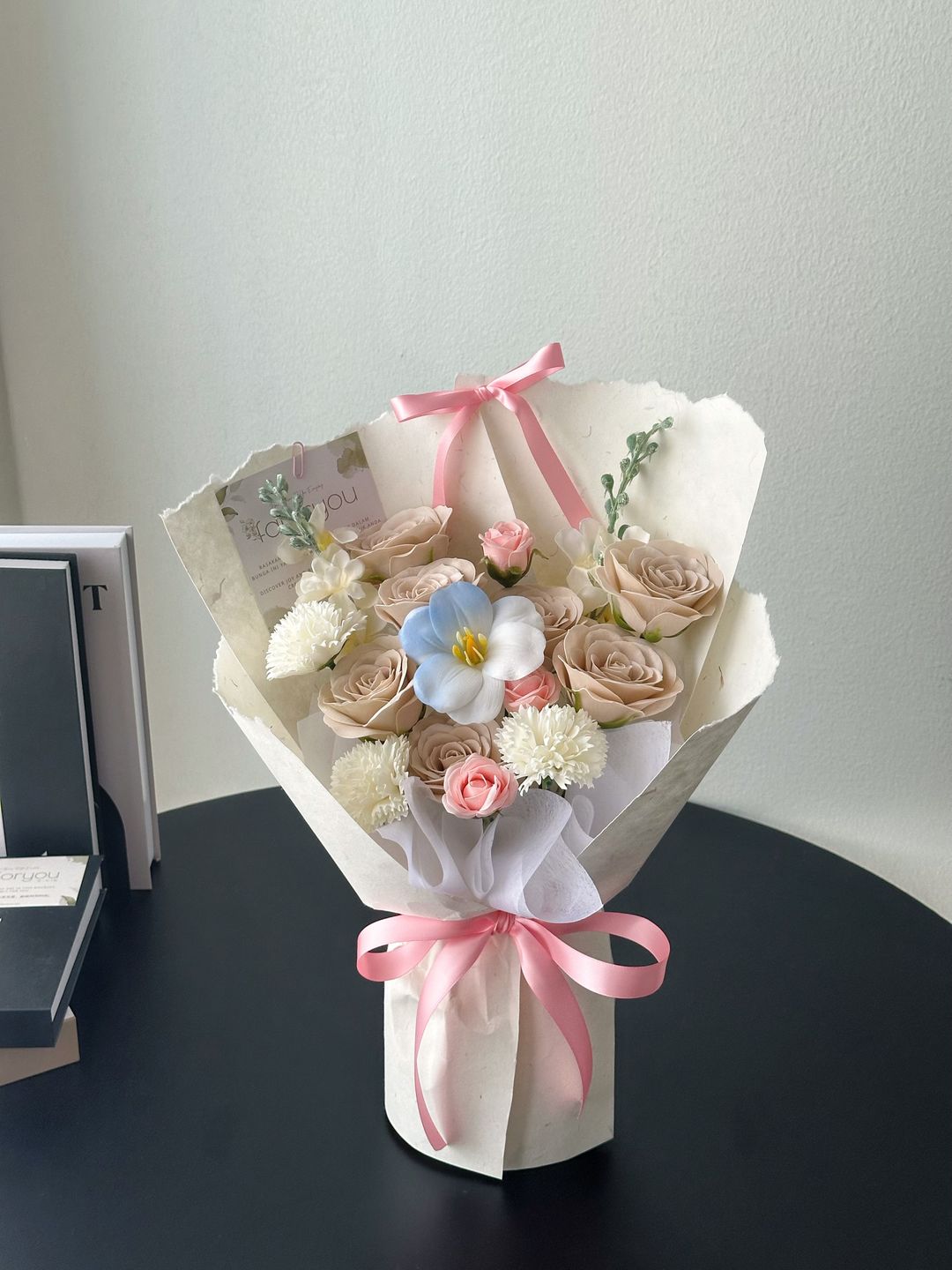 Soap Flower Awakening Rose Mixed Bouquet 