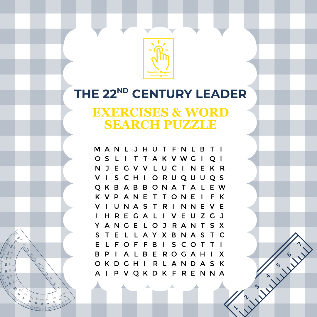 The 22nd Century Leader: Exercises and Word Search Puzzle