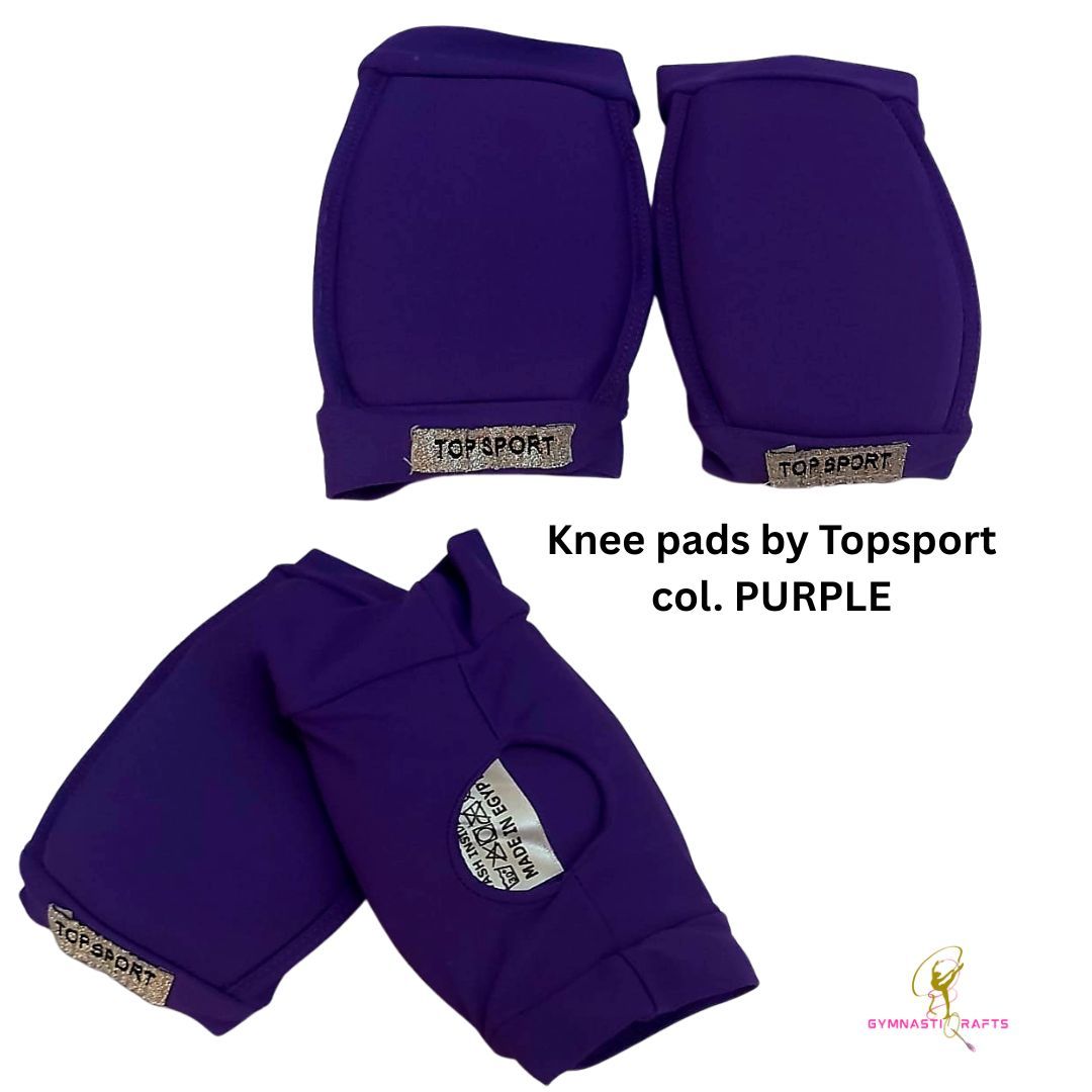 TOPSPORT | Professional Rhythmic Gymnastics Knee Pads col. PURPLE