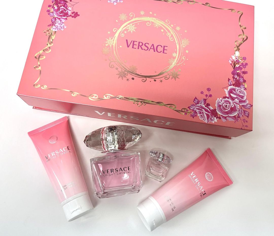 Versace Bright Crystal 4in1 Gift Set 