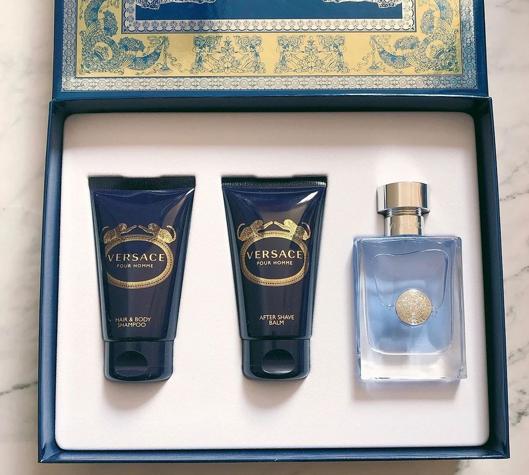 Versace Pour Homme 3in1 Edt Gift Set