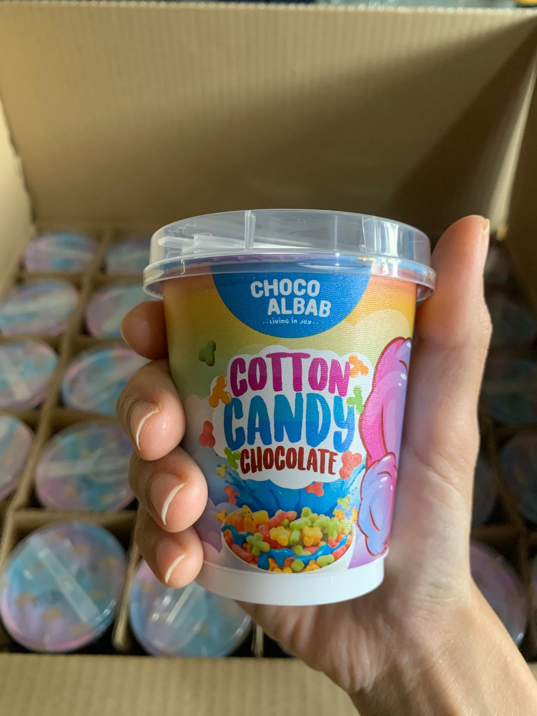 Choco Albab Cotton Candy Chocolate