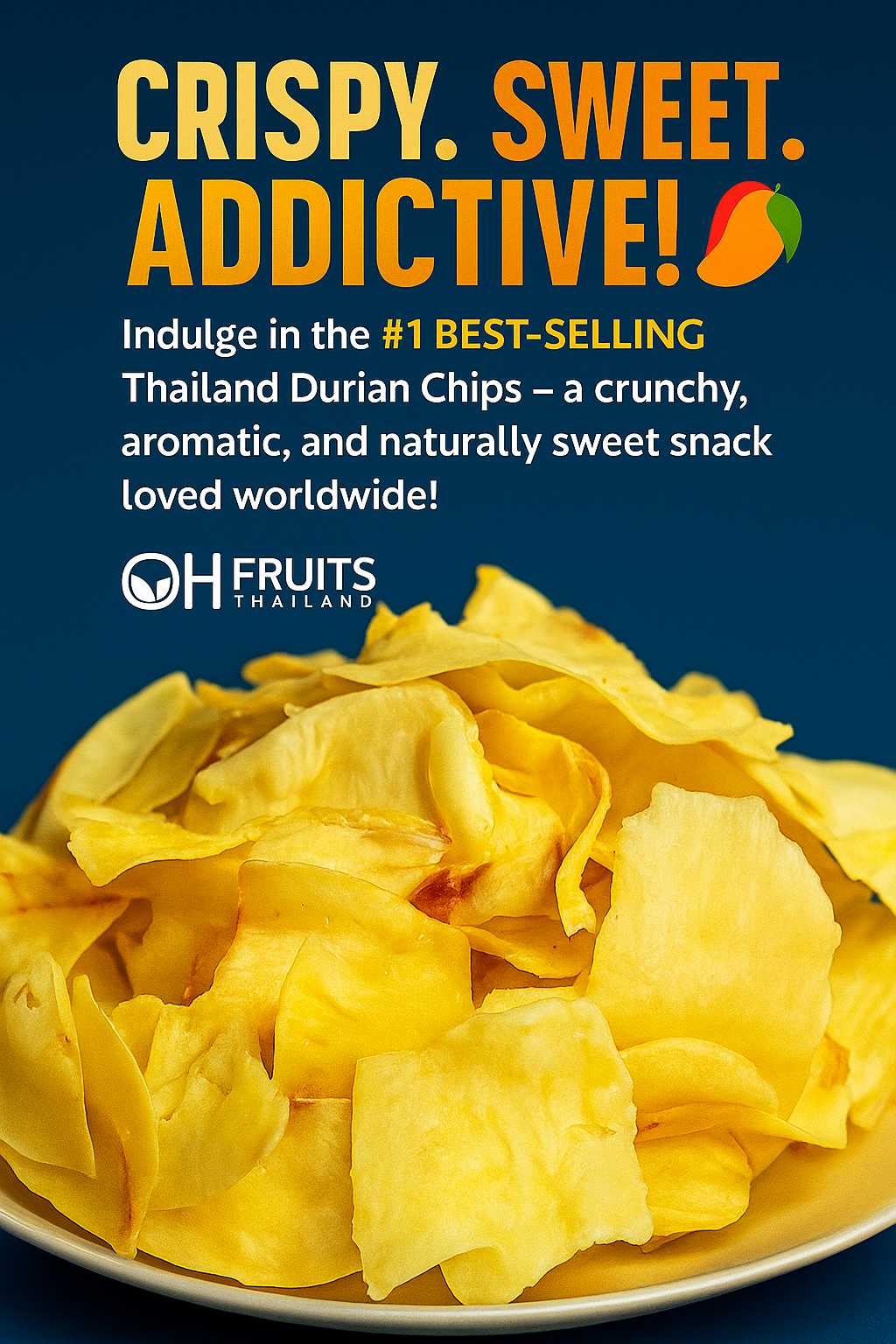 Thailand Durian Chips 1 kilos