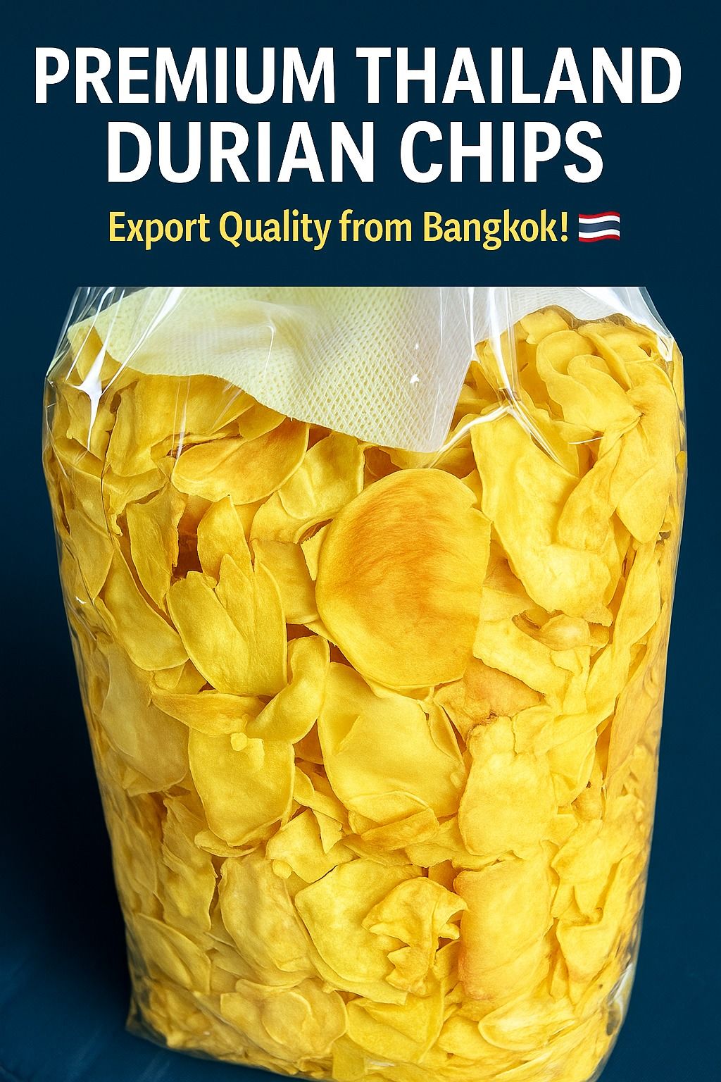 Thailand Durian Chips 20 kilos