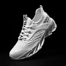Chaussures de course légères pour hommes, baskets confortables en maille respirante