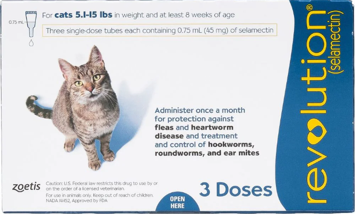 Revolution for cats