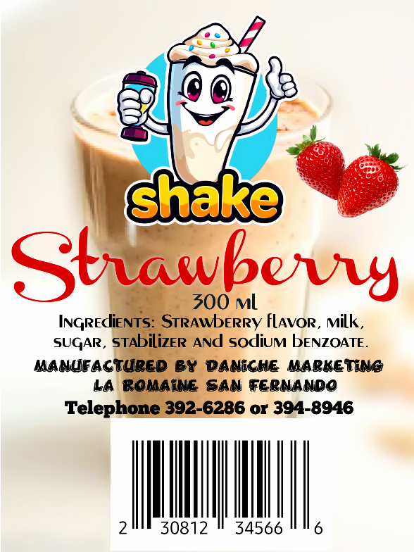 Shake strawberry 300ml 12pk