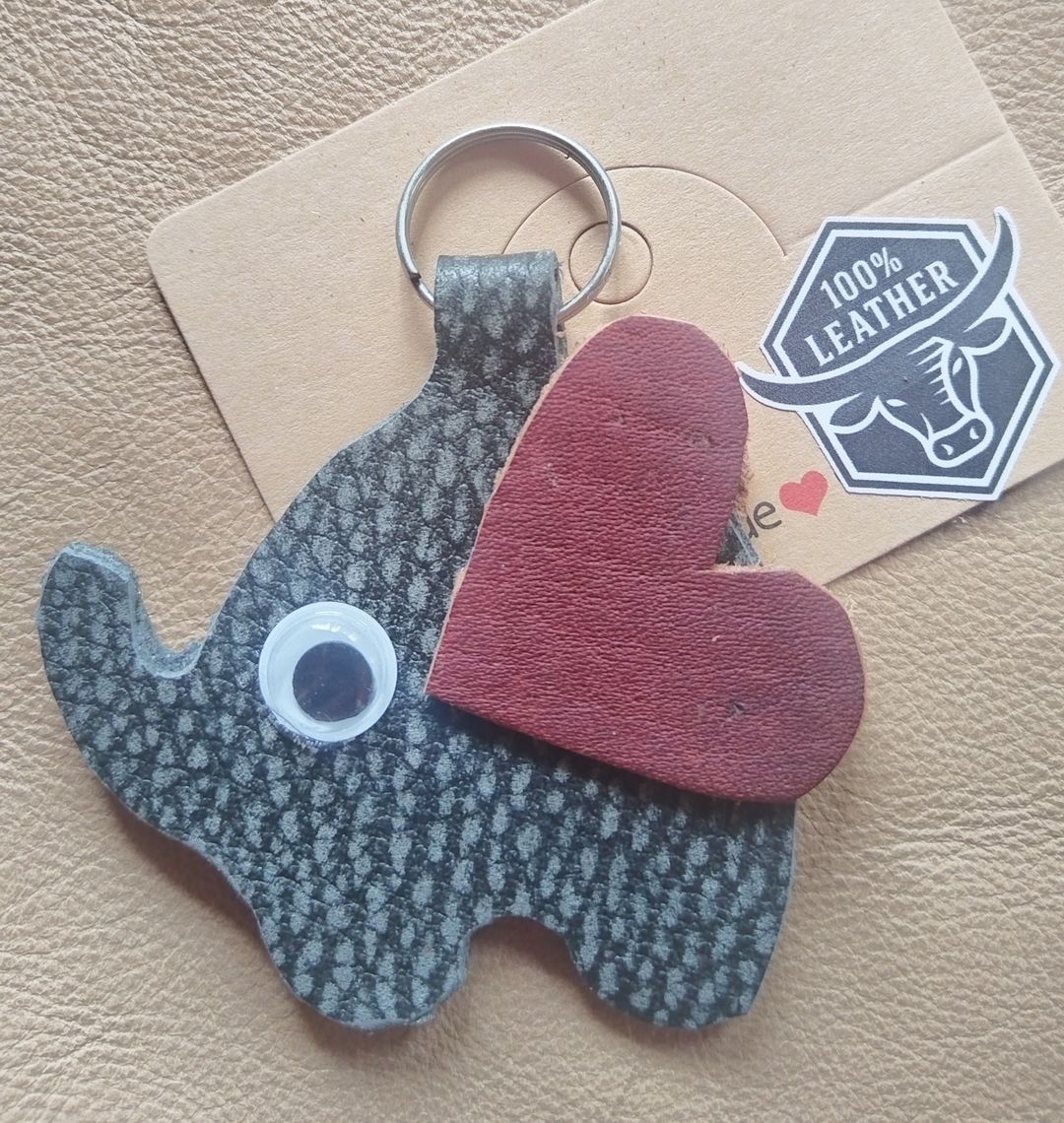Elephant keychain
