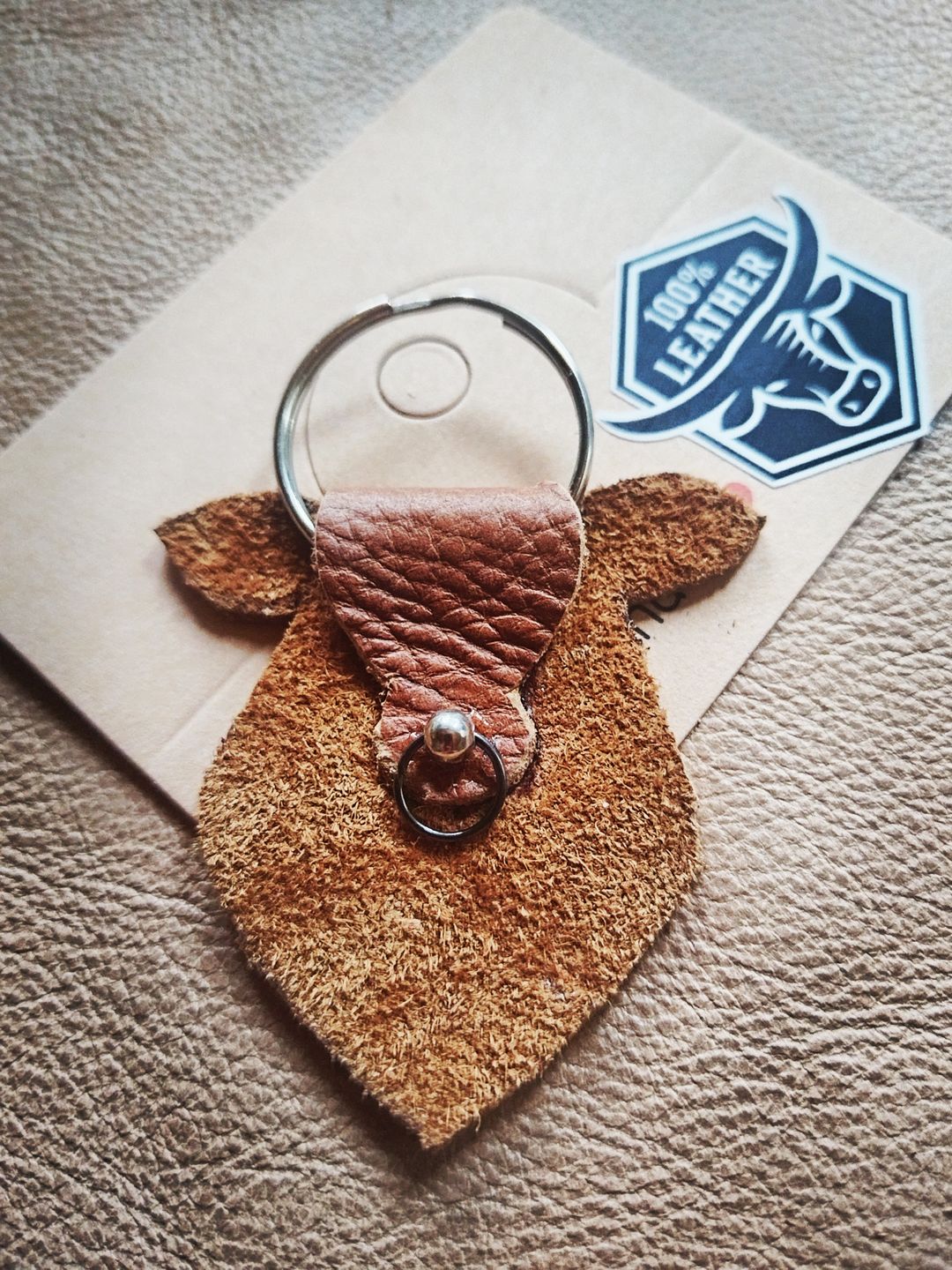 The Cow keychain 