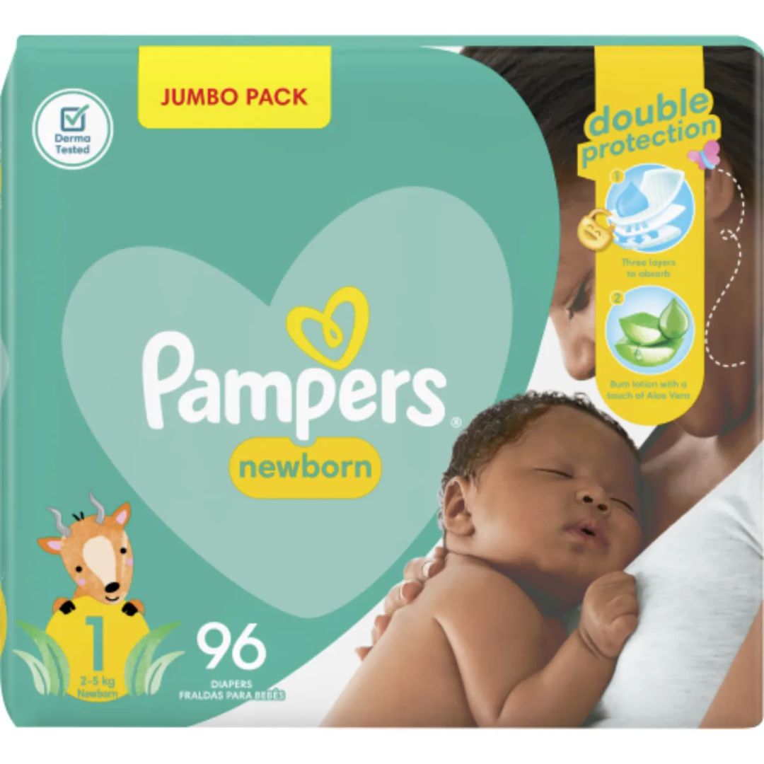 Pampers Activemega Box Set Size 1 (96)