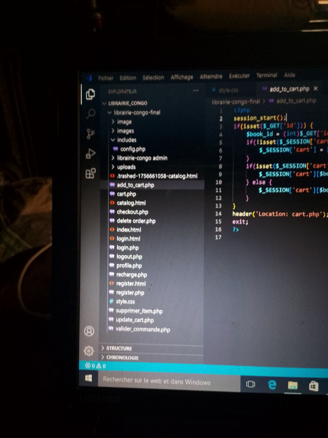 Un site web dynamique 