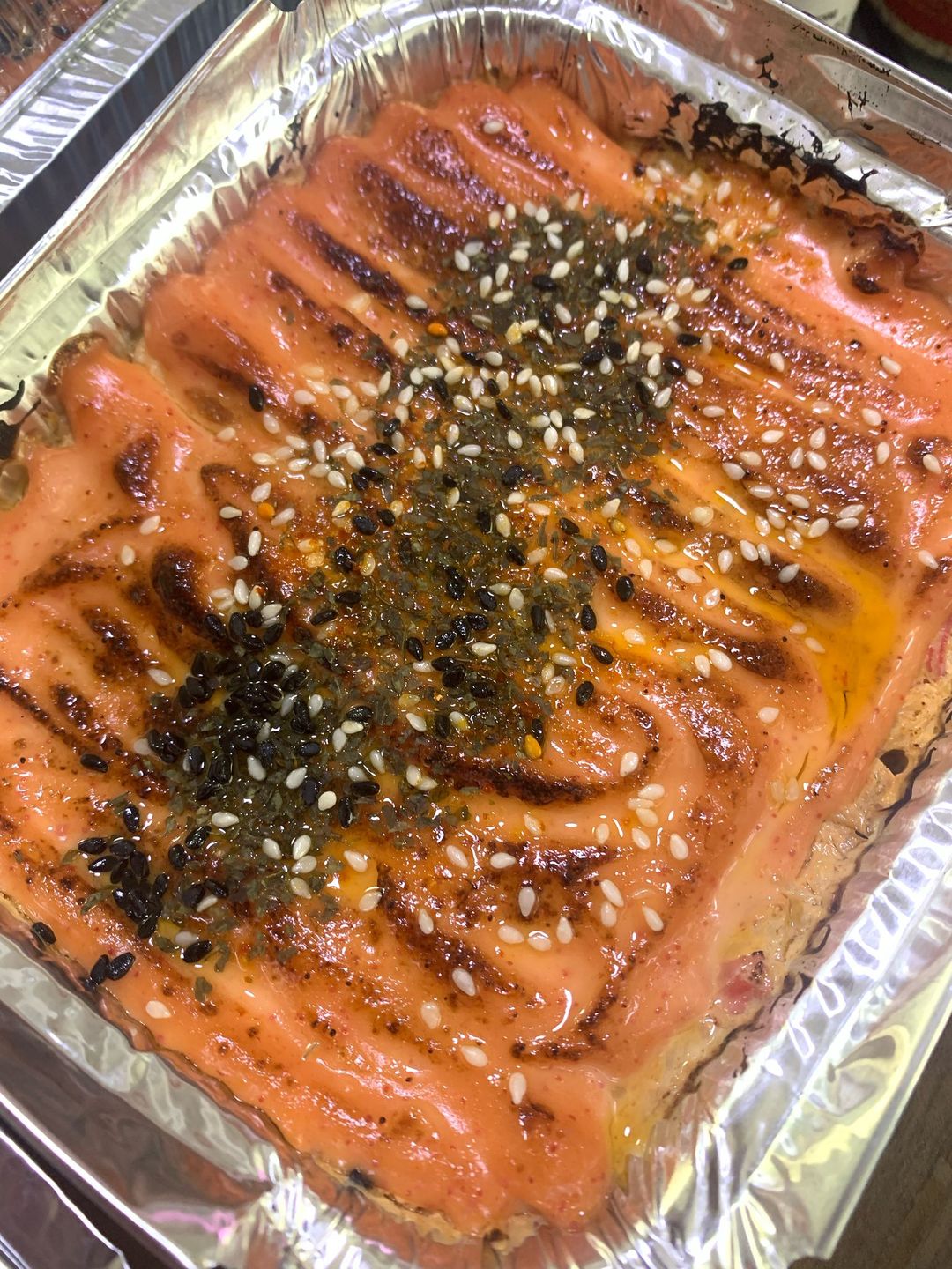 Sushi Bake - Kani Salmon Mentaiko