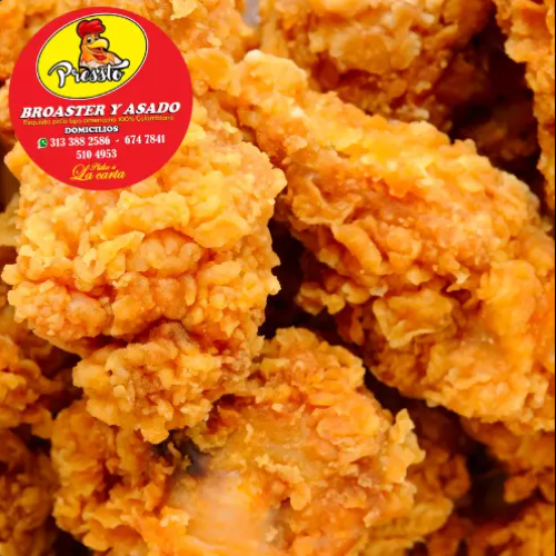 1/2 Pollo Broaster o Frito