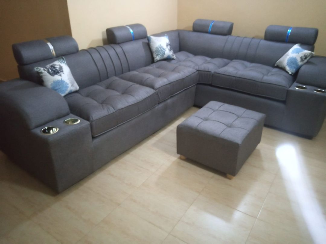 Grey Lshape Sofa