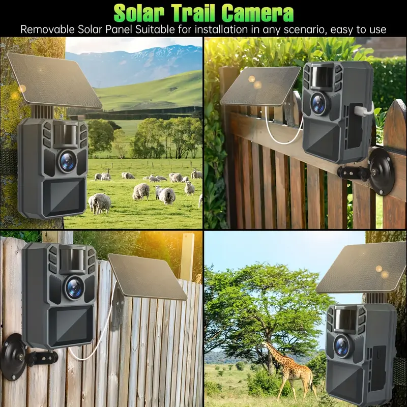 Solar Camp Security Camera