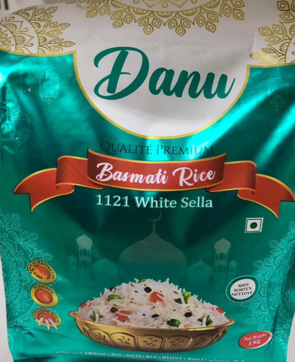 Riz Basmati Danu 1kg – ARTICLE N°:DSS_0018