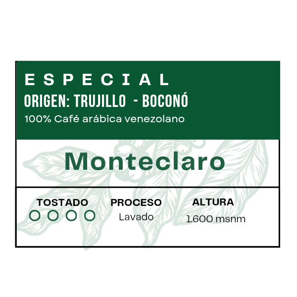 Cafe/500 gramos/Gourmet/Origen/ Trujillo/Bocono 