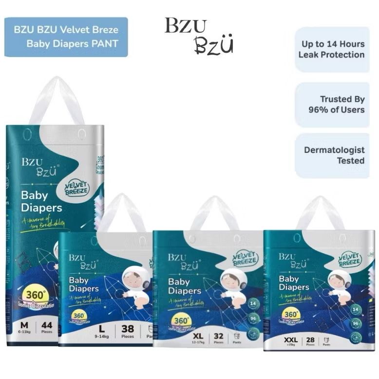 BZU BZU Diapers (Single Pack)
