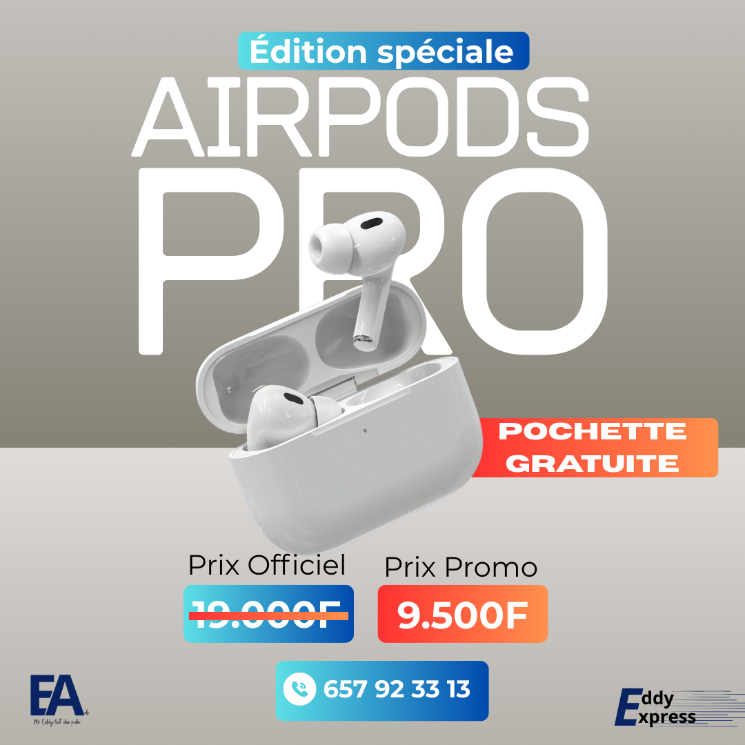 Airpods Pro 2 (édition Spéciale) + pochette 