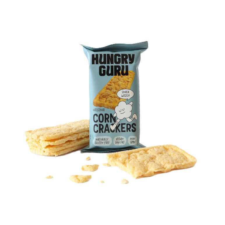 Hungry Guru Original Corn Crackers 35g