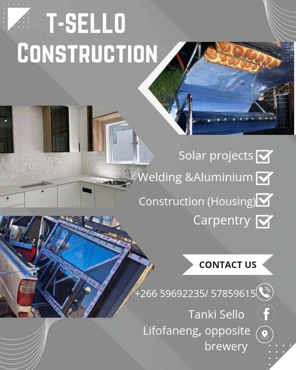 T Sello Construction 🦺 (📍Qacha’s Nek construction works) 