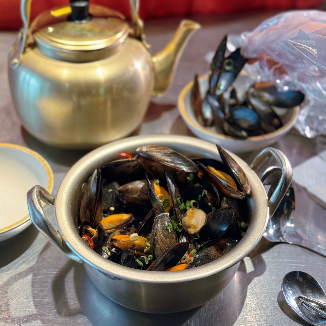 Korean Mussels Pot