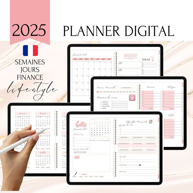 Planner Numérique 2025